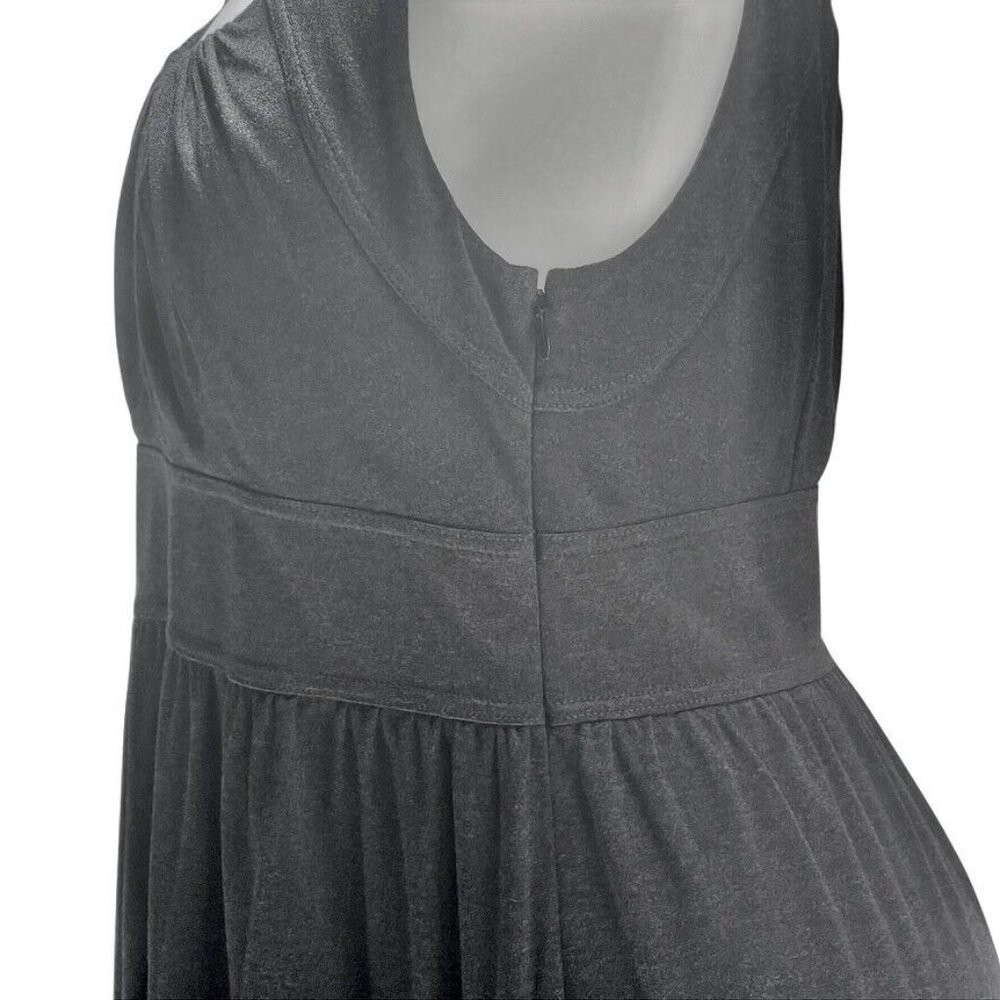 ANN TAYLOR LOFT Dress Women's Size 8 Casual Midi Gray - Picture 7 of 11